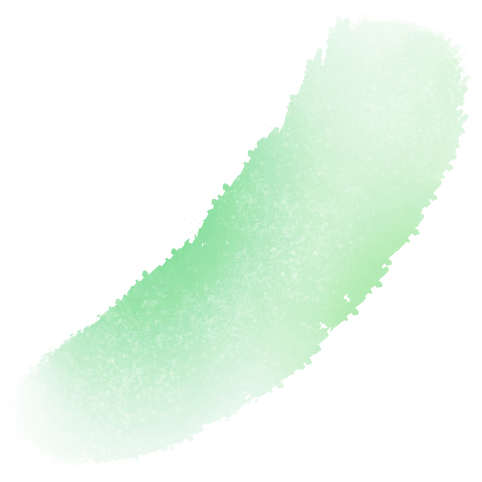 A Textured Green Gradient Stroke Merging Into Bold Grunge Style Textures png