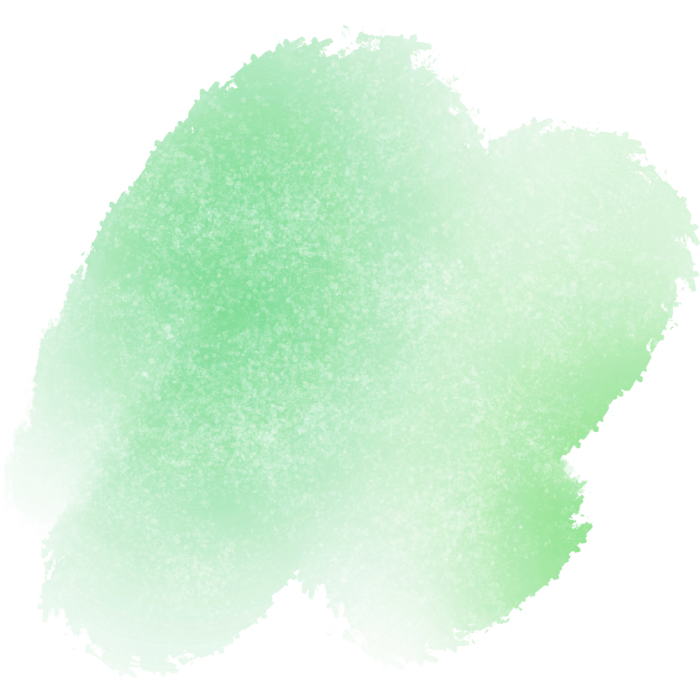 A Textured Green Gradient Stroke Blending Into Rough Grunge Edges png