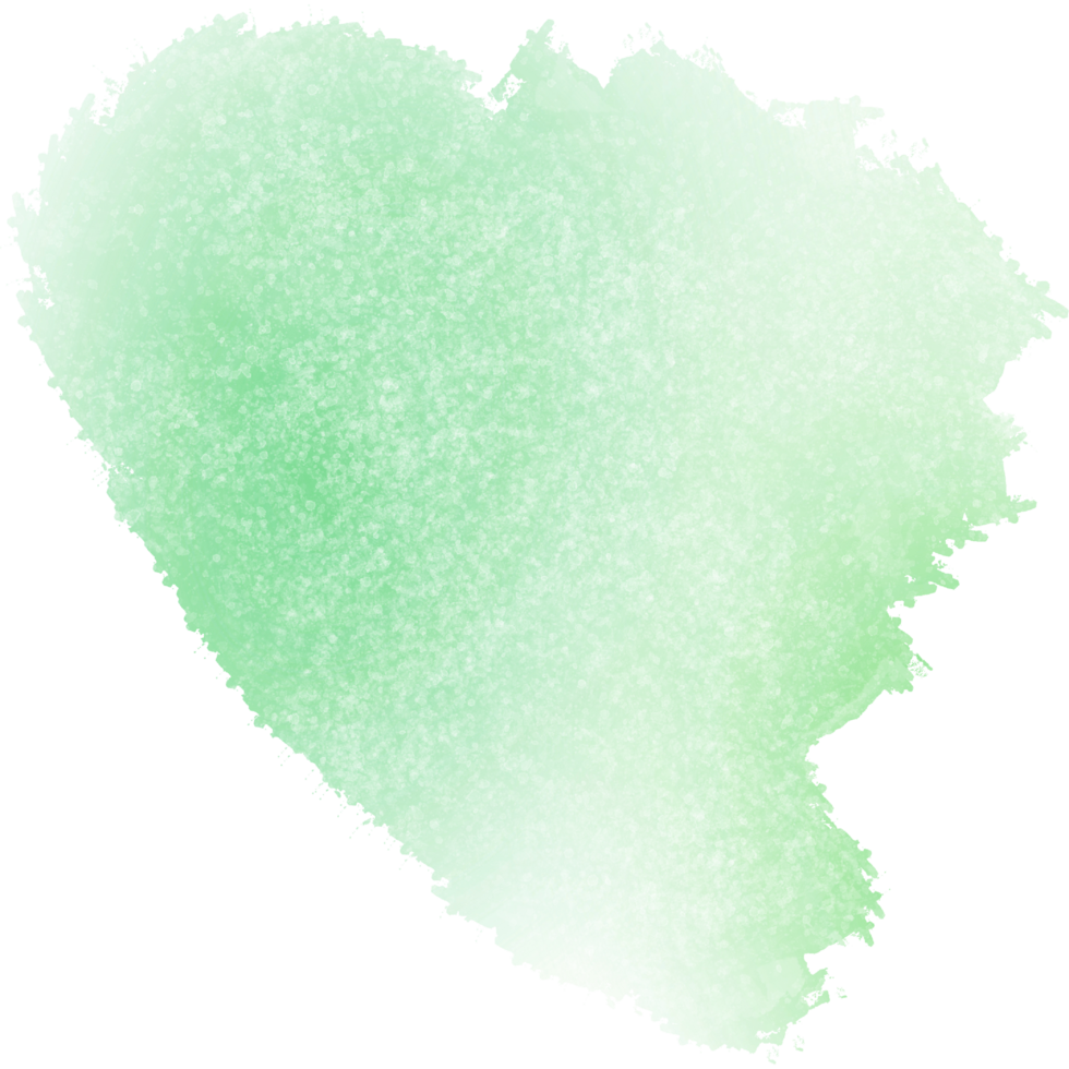Green Gradient Brush Strokes Blending Into A Textured Grunge Finish png