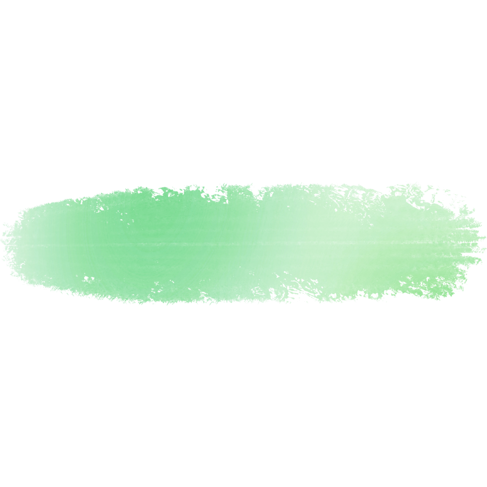 Green Gradient Brush Strokes Blending Into Rugged Textured Grunge Edges png