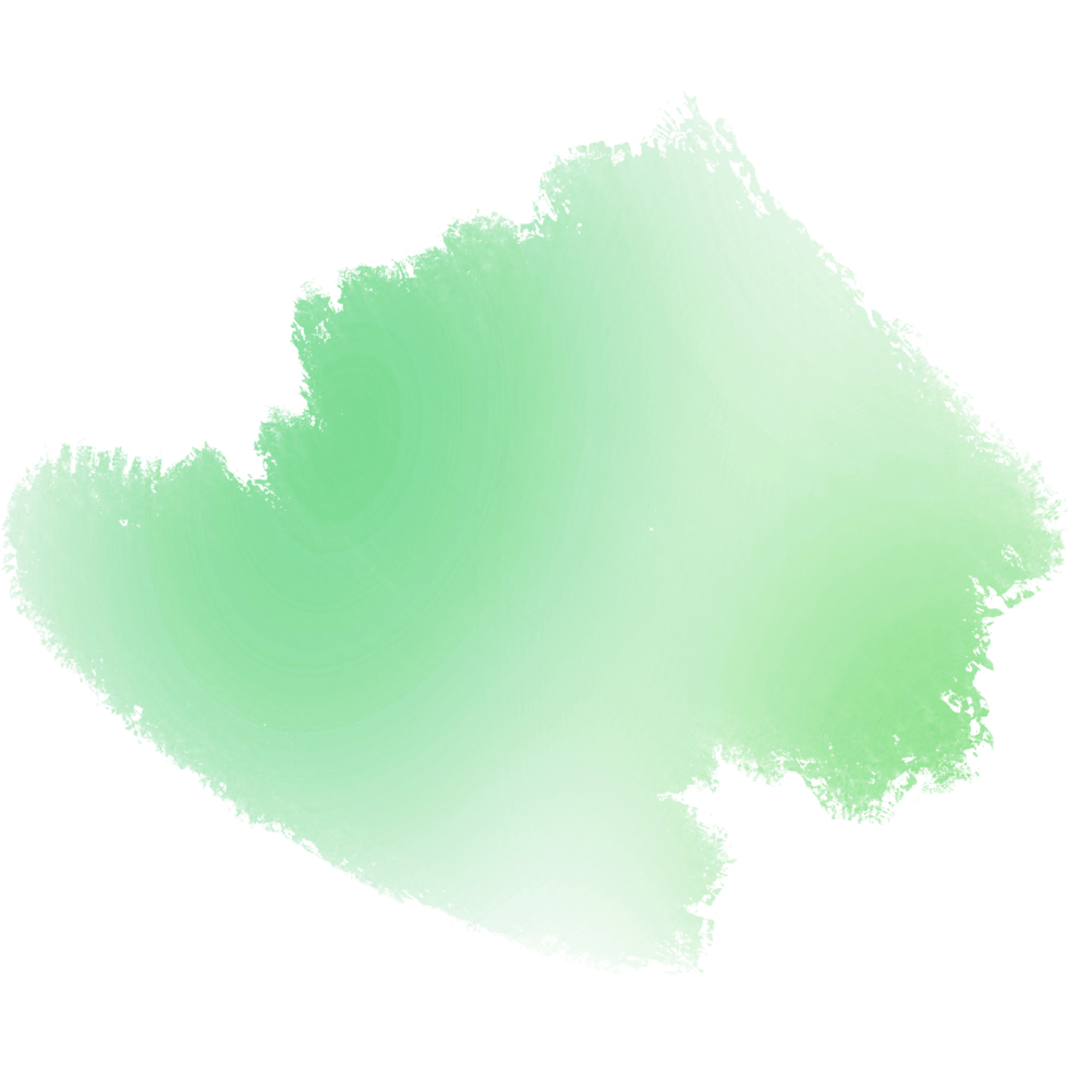 Rugged Green Gradient Strokes Blending Into Bold Textured Grunge Edges png