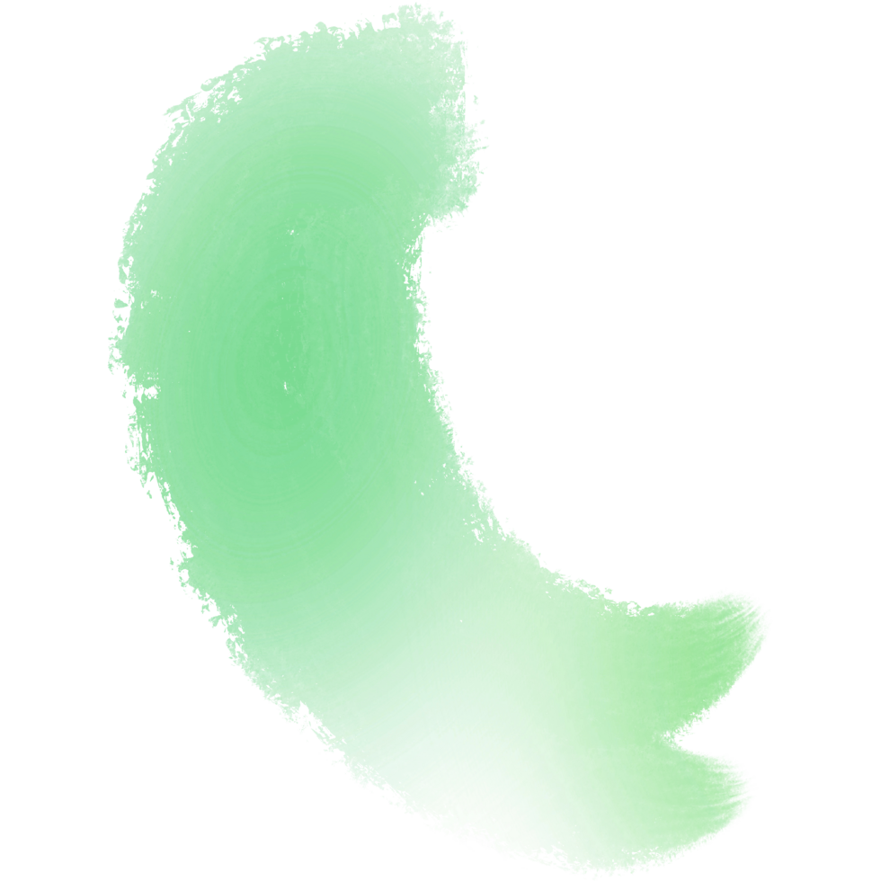 Illustration Of Green Gradient Brush Strokes Blending Into Rugged Grunge Marks png