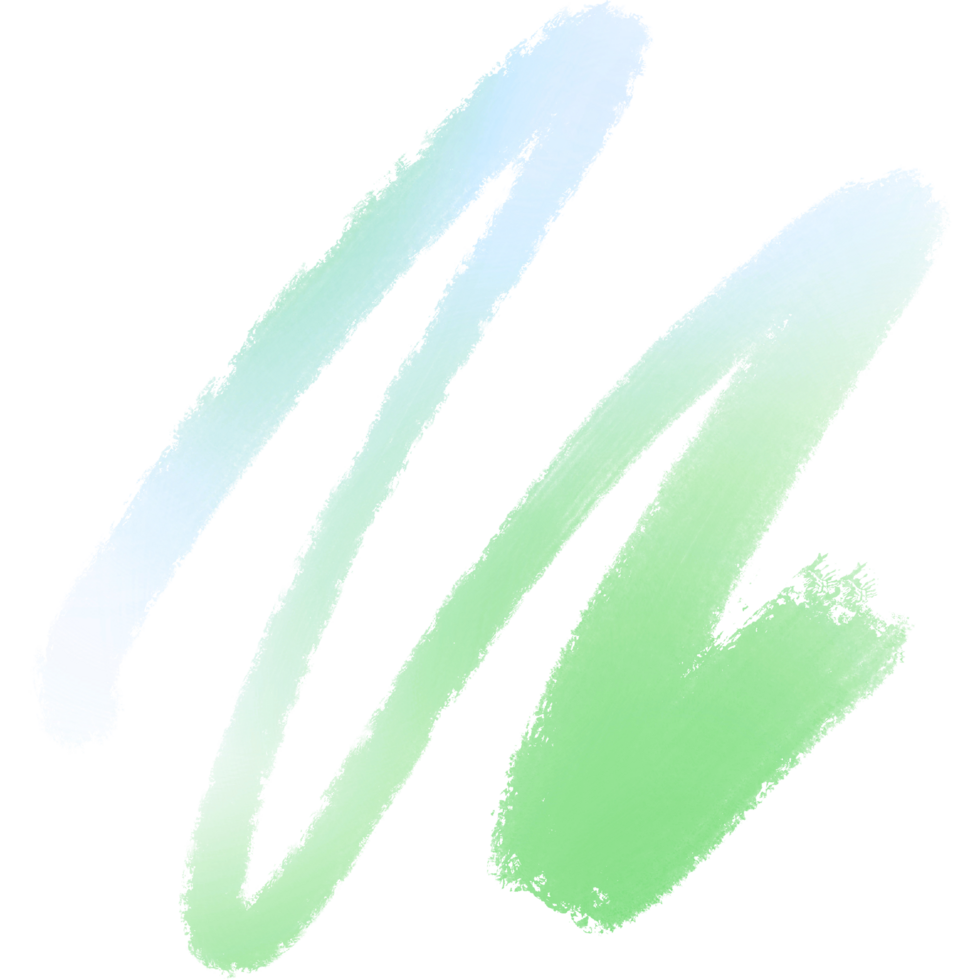 A Textured Green Gradient Stroke With Bold Grunge Style Marks png