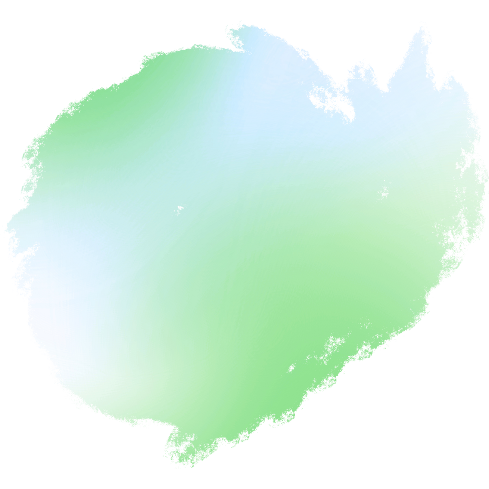Illustration Of Green Gradient Strokes With Rugged Textured Grunge Edges png