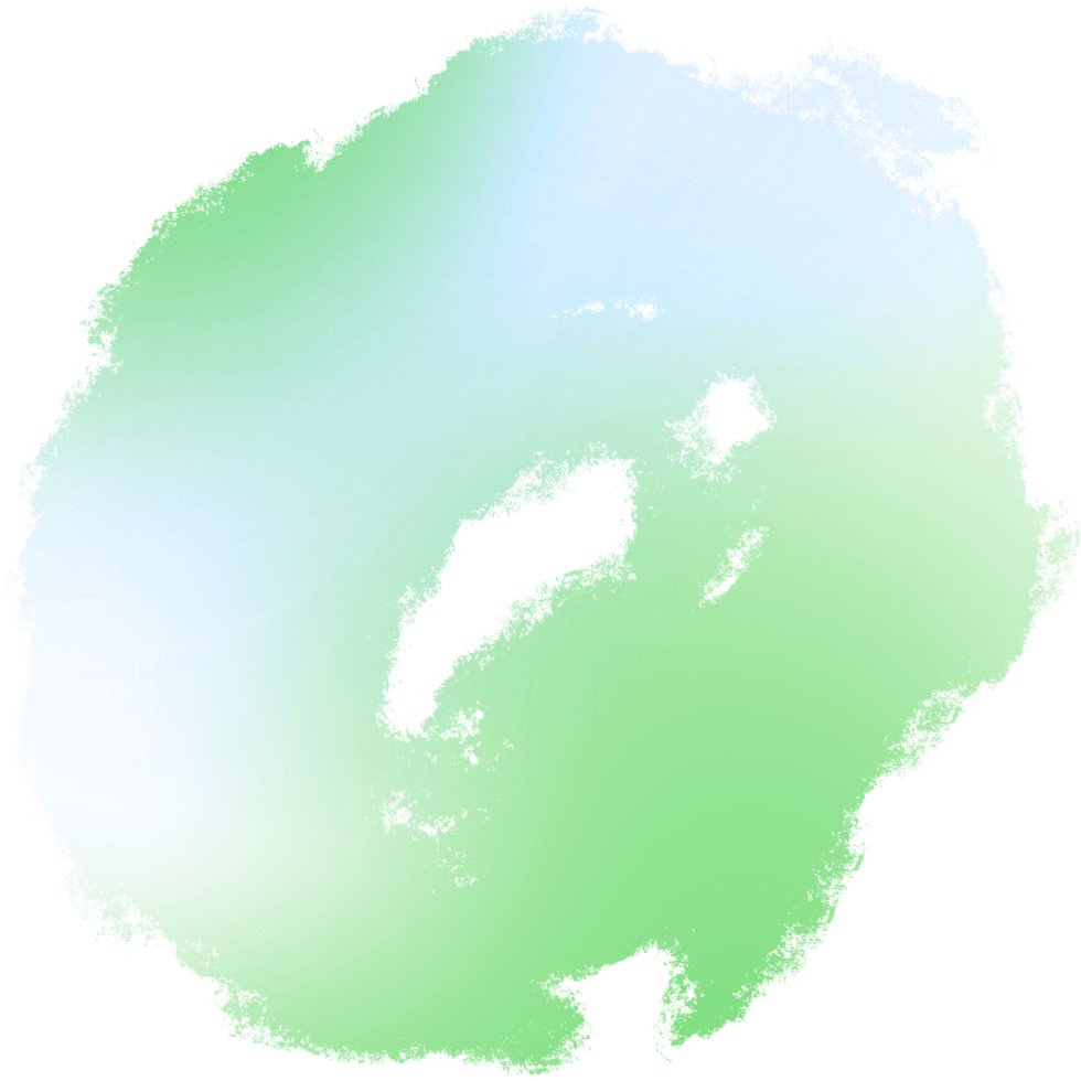 Rugged Green Gradient Brush Strokes Merging Into Raw Gritty Grunge Marks png