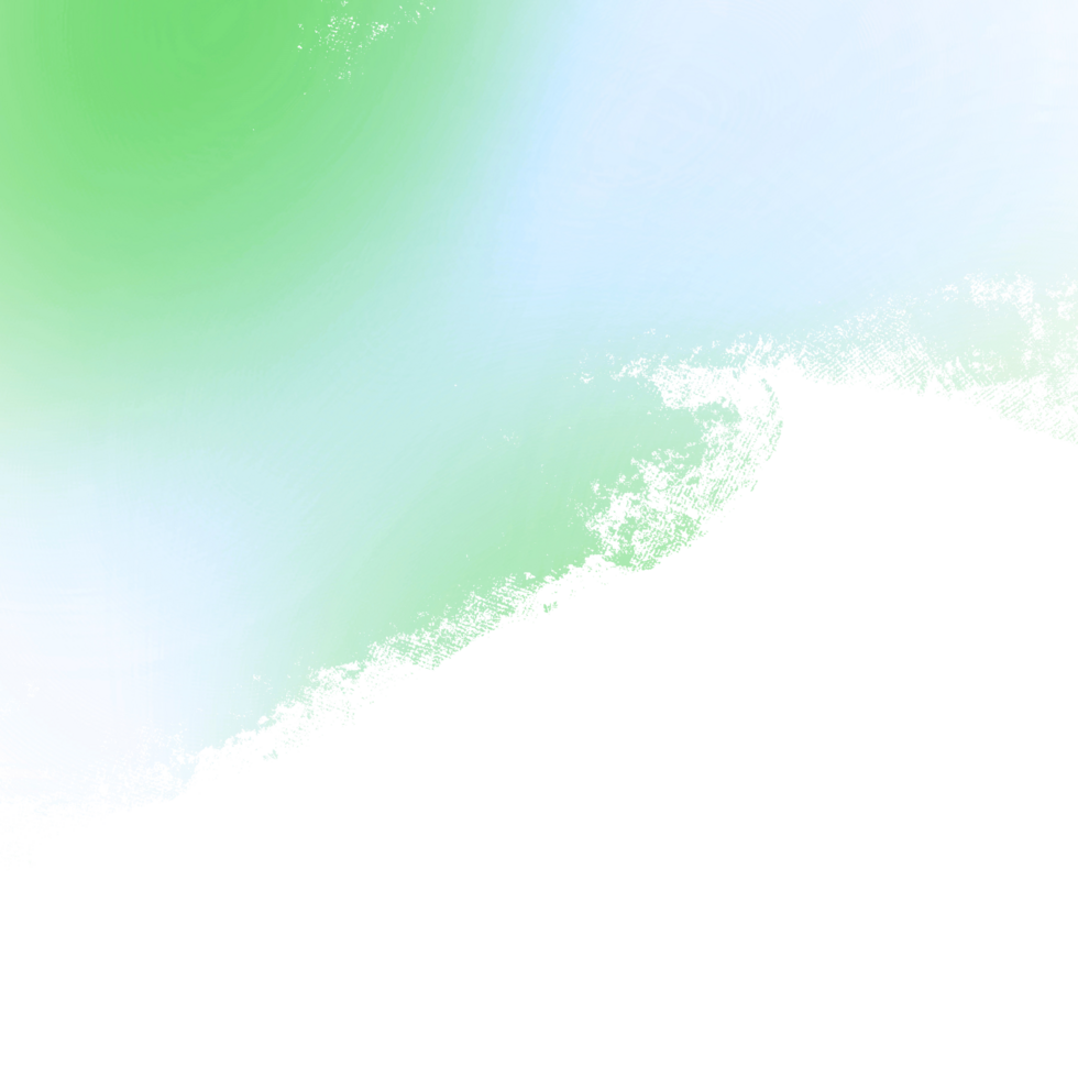 Rugged Green Gradient Brush Strokes With Raw Grunge Inspired Marks png