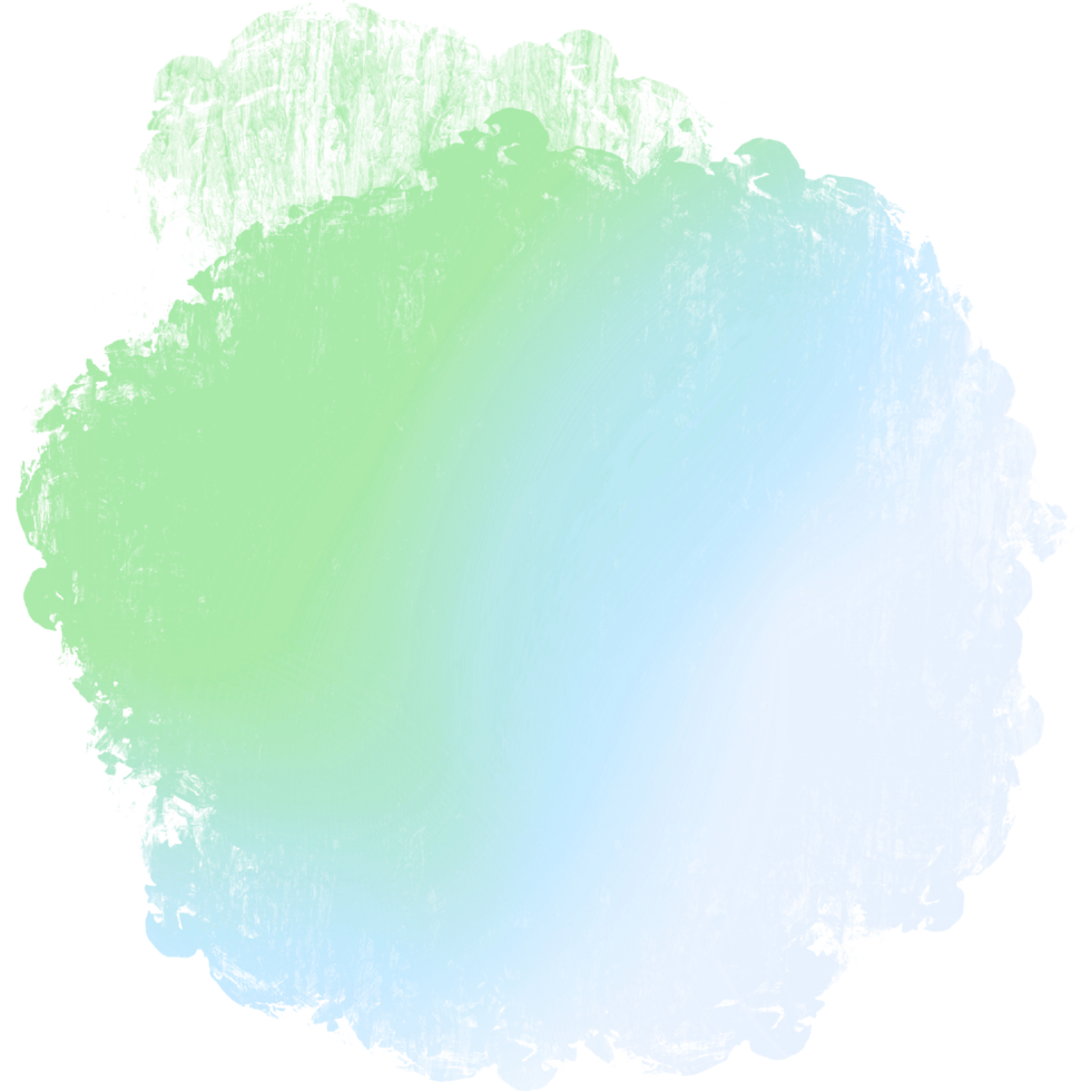 Rugged Green Gradient Brush Strokes Layered With Raw Grunge Inspired Marks png