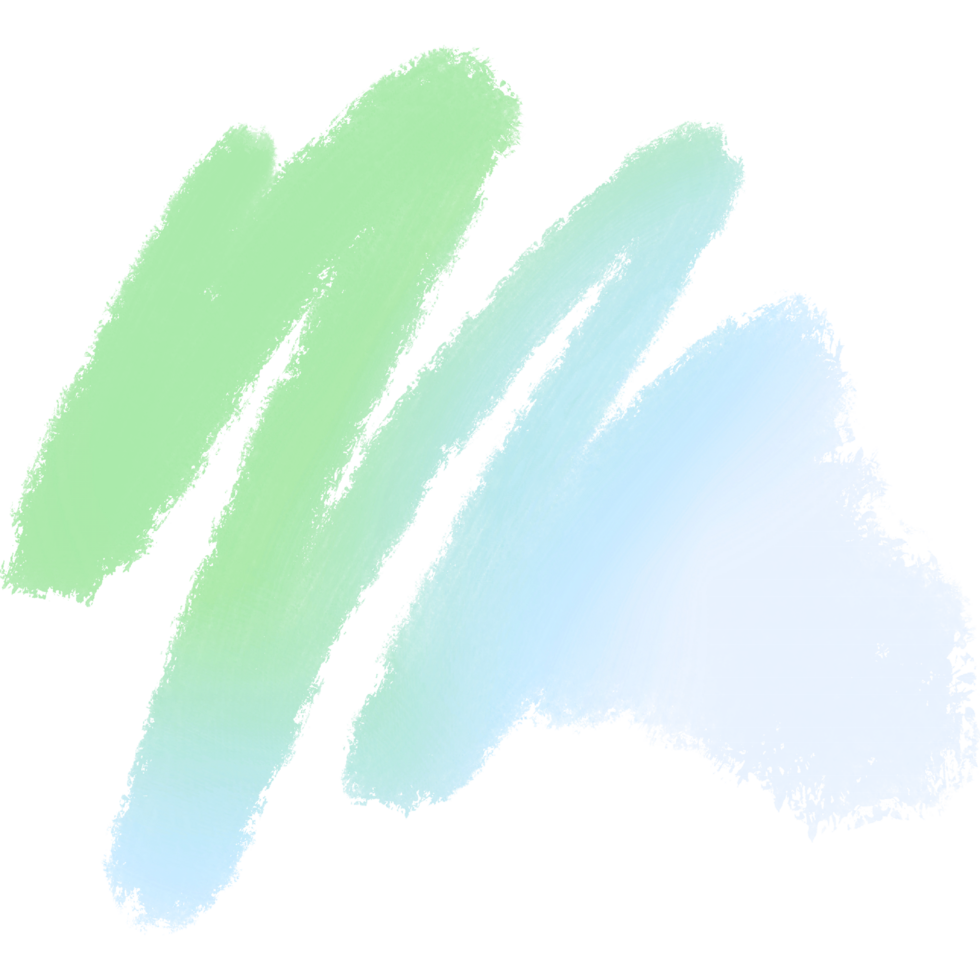 Rugged Green Gradient Brush Strokes Layered With Raw Textured Grunge Marks png