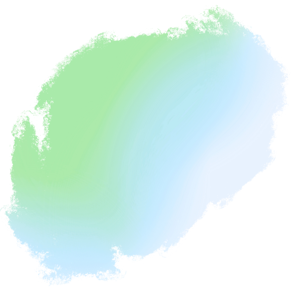 A Beautiful Green Gradient Brush Stroke With Textured Grunge Marks And Smooth Transitions png