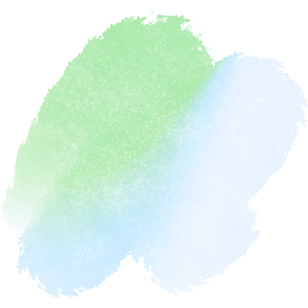 Gorgeous Green Gradient Strokes Merging Into Raw Grunge Inspired Textures png