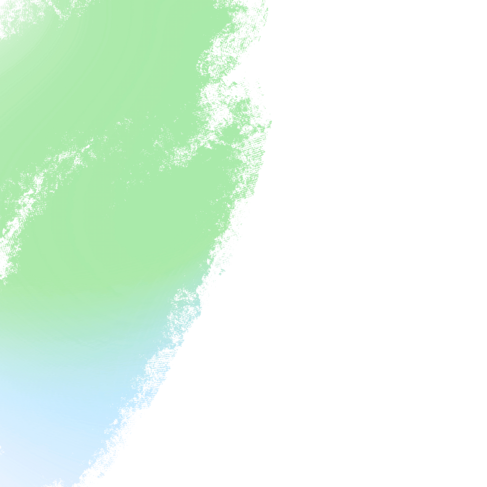 Stunning Green Gradient Brush Strokes Blending Into Raw Grunge Textures png