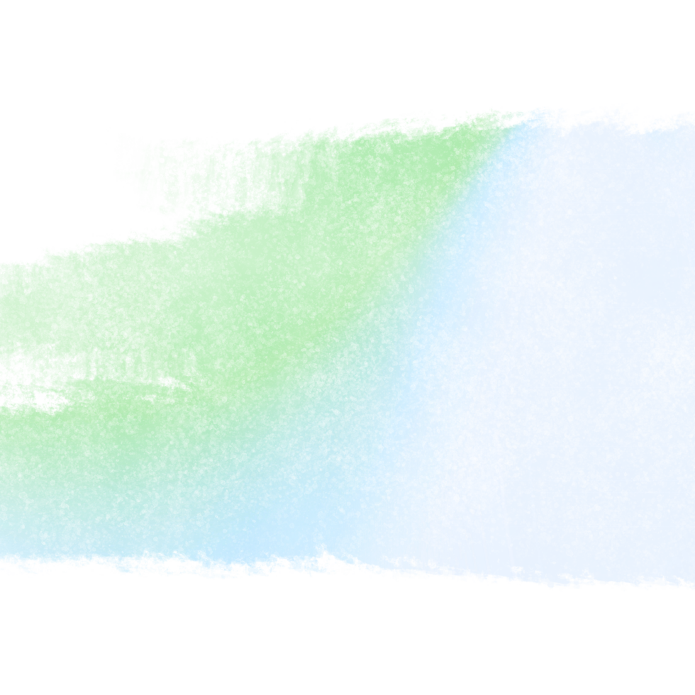 Gorgeous Green Gradient Brush Strokes Fading Into Rugged Grunge Marks png