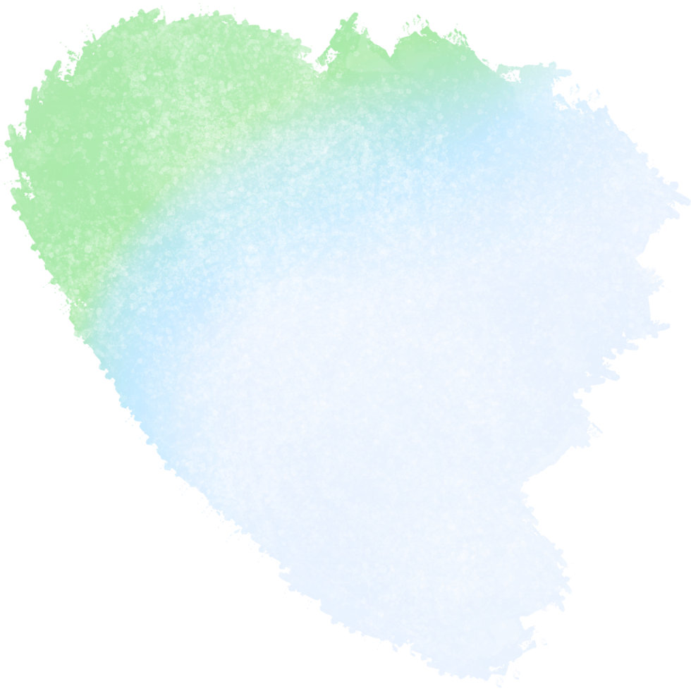 Gorgeous Green Gradient Strokes Blending Into Rugged Raw Grunge Textures png