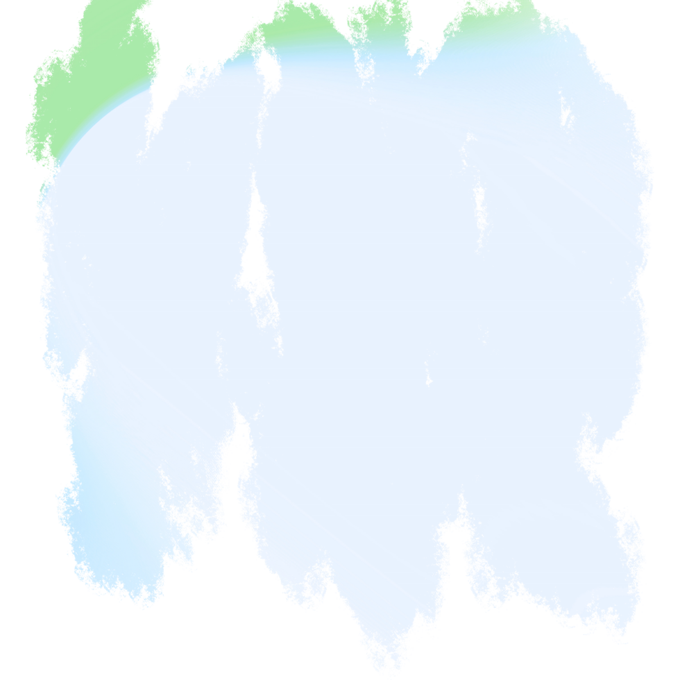 Lovely Green Gradient Strokes Blending Into Bold Raw Grunge Inspired Edges png