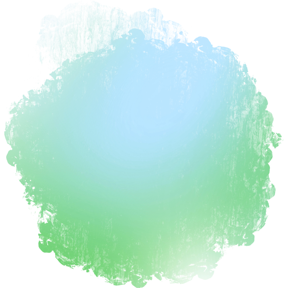 Gorgeous Green Gradient Strokes Merging Into Rough Rugged Grunge Inspired Effects png