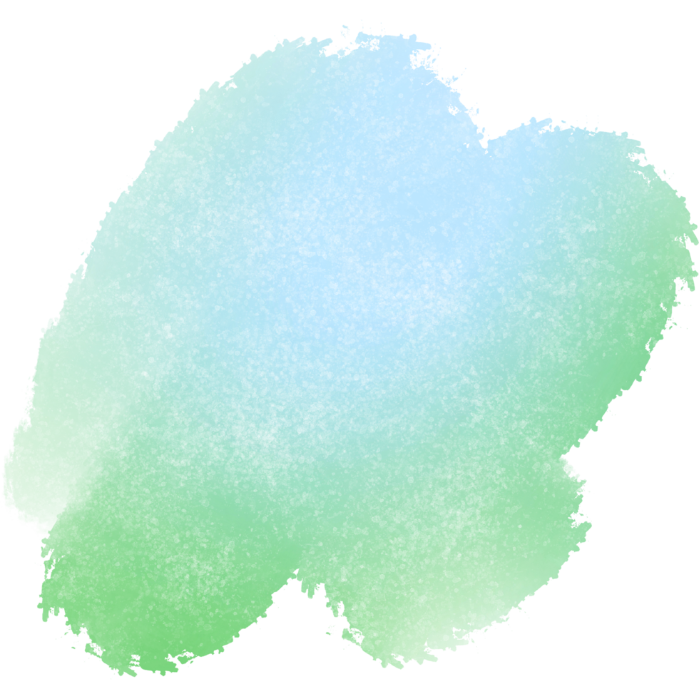 Stunning Green Gradient Brush Strokes Blending Into Rough Rugged Grunge Effects png