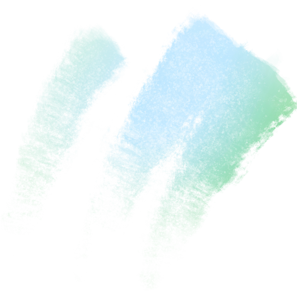 Lovely Green Gradient Strokes Blending Into Textured Raw Grunge Details png