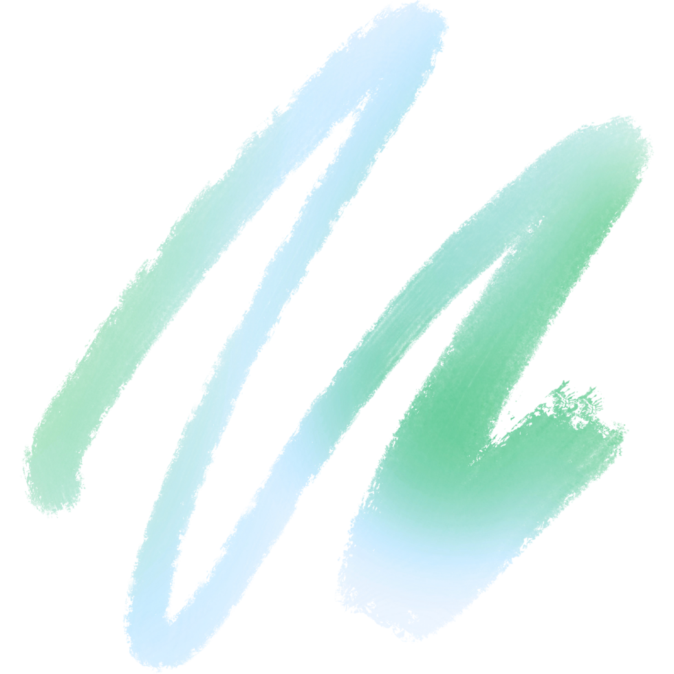 Lovely Green Gradient Strokes Merging Into Rugged Raw Grunge Inspired Details png