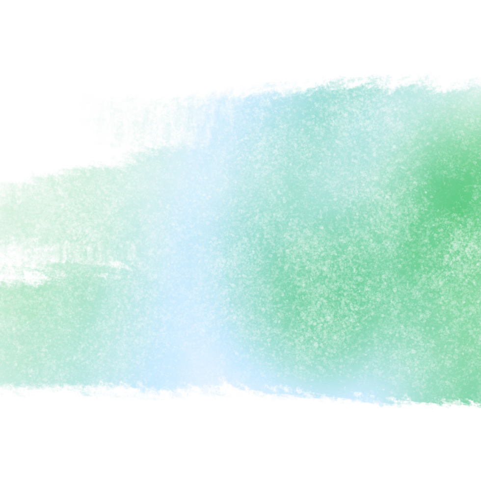 Rough Textured Green Gradient Strokes With Hand Drawn Grunge Details png