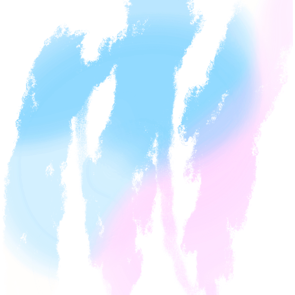 Hand Drawn Pink Blue Gradient Strokes With Rugged Grunge Inspired Textures png