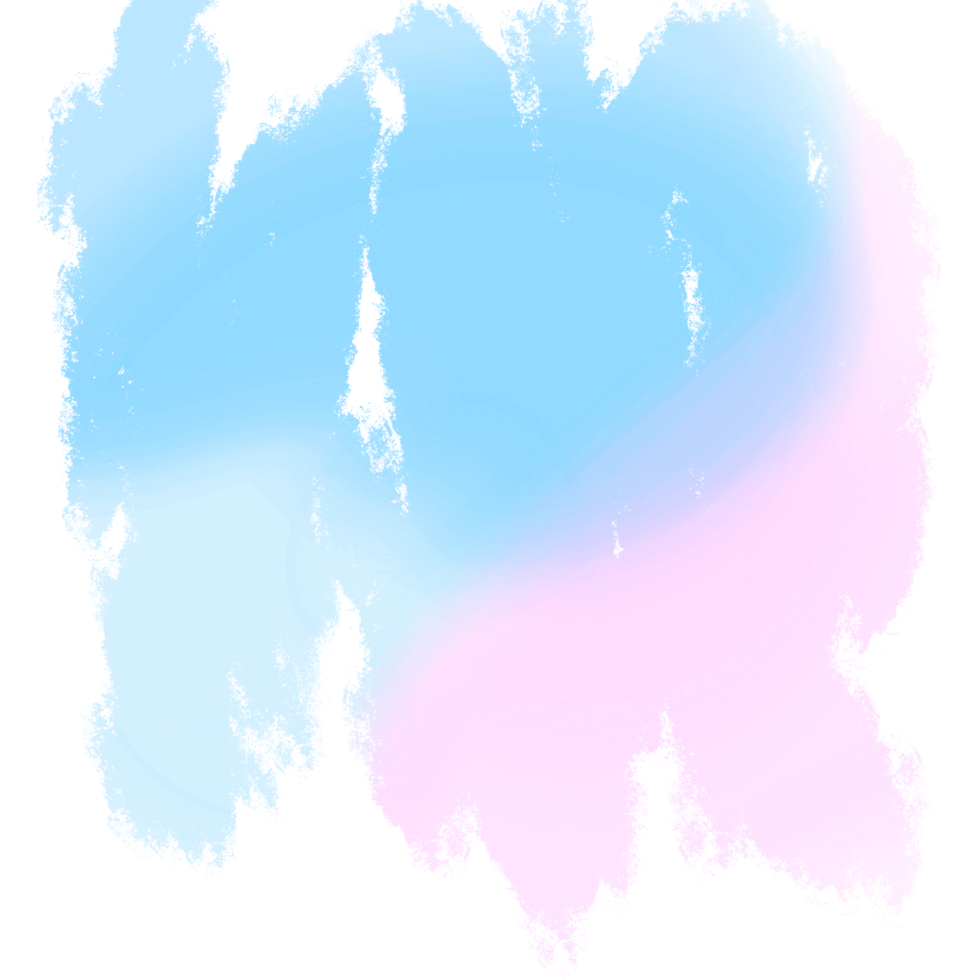 A Beautiful Pink Blue Gradient Brush Stroke Blending Into Rough Gritty Grunge Marks png
