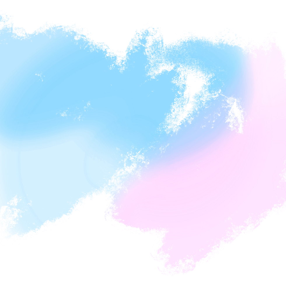A Beautiful Pink Blue Gradient Brush Stroke With Textured Hand Drawn Grunge Marks png