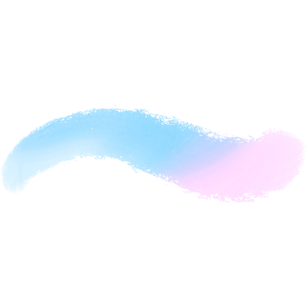 A Beautiful Pink Blue Gradient Brush Stroke With Rough Textured Grunge Finishes png