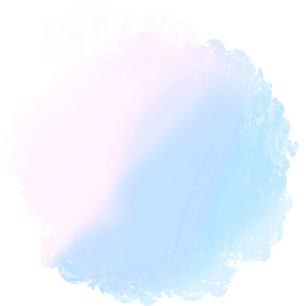 Hand Drawn Pink Blue Gradient Strokes Merging Into Rough Gritty Grunge Edges png