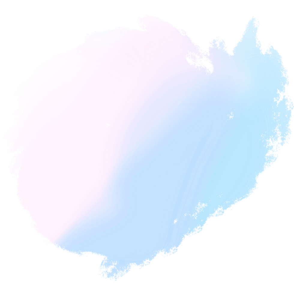 Hand Drawn Pink Blue Gradient Brush Stroke With Textured Raw Grunge Details png