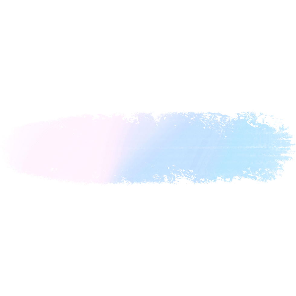 A Stunning Pink Blue Gradient Brush Stroke With Rugged Hand Drawn Grunge Details png