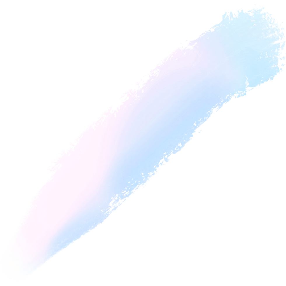 A Bold Pink Blue Gradient Brush Stroke With Raw Hand Drawn Grunge Textures png