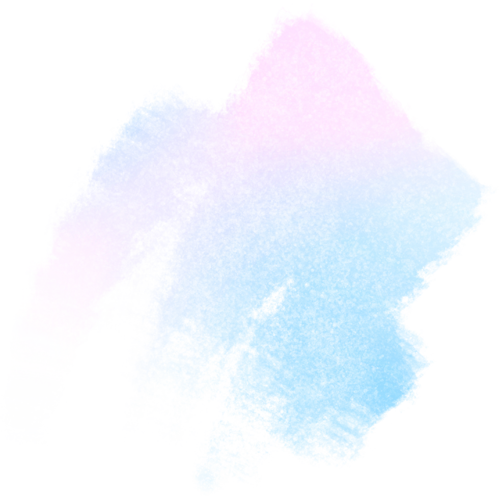 Pink Blue Gradient Brush Strokes With Textured Gritty Hand Drawn Finishes png