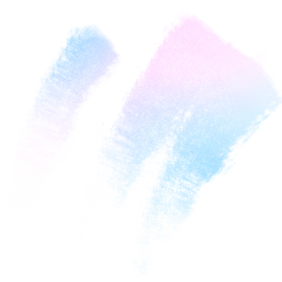 Hand Drawn Pink Blue Gradient Strokes Blending Into Rough Rugged Grunge Details png