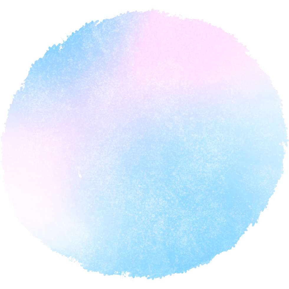 Hand Drawn Pink Blue Gradient Brush Strokes Blending Into Rough Bold Grunge Effects png