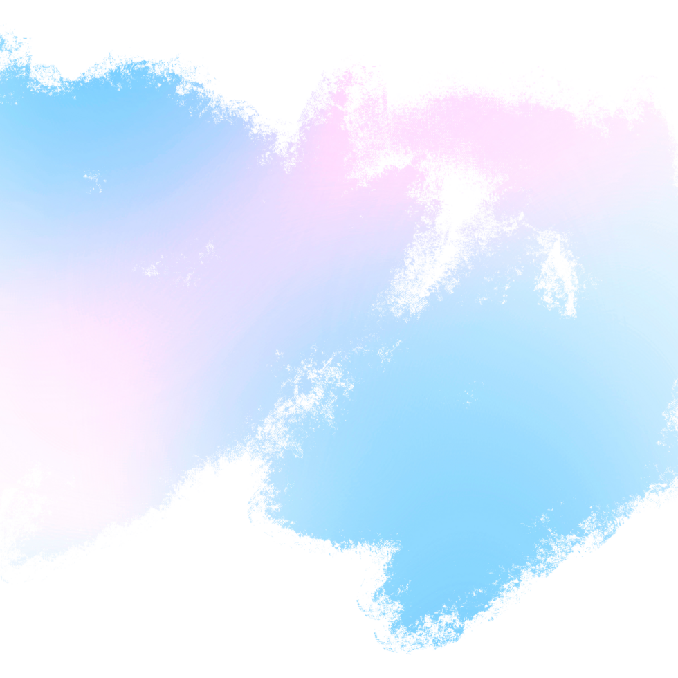 Hand Drawn Pink Blue Gradient Strokes With Textured Rough Grunge Effects png