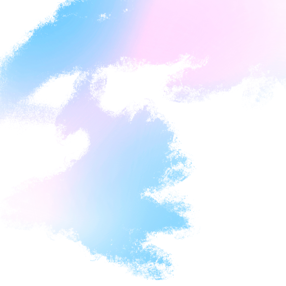 Pink Blue Gradient Brush Strokes Merging Into Rugged Textured Hand Drawn Grunge Marks png