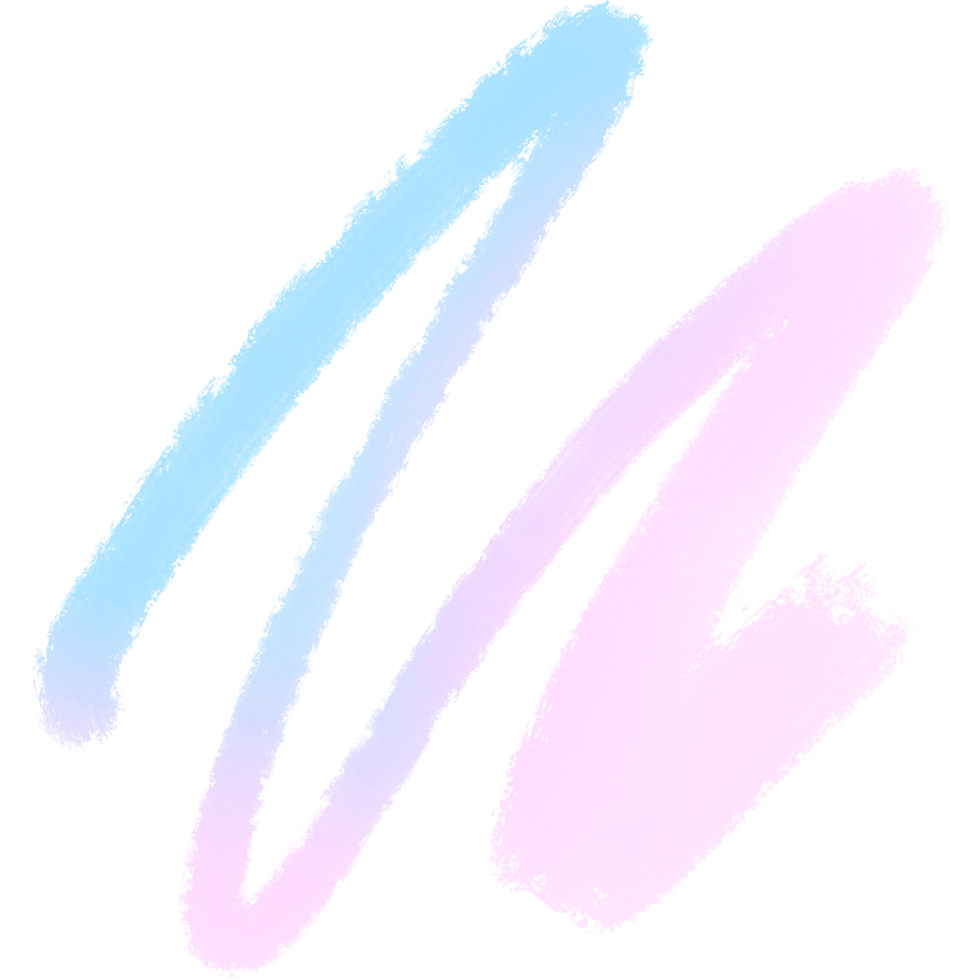 Pink Blue Gradient Brush Strokes With Rugged Raw Grunge Inspired Textures png