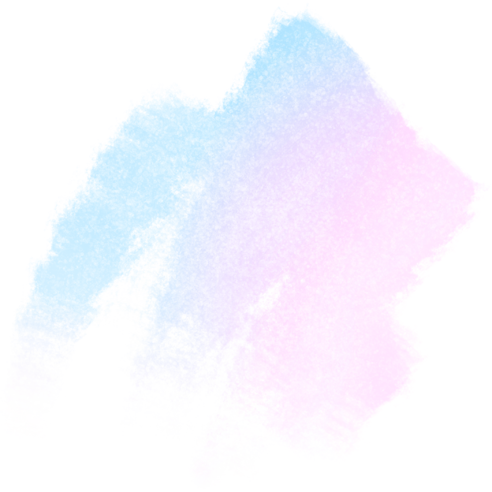 Pink Blue Gradient Brush Strokes Fading Into Rugged Gritty Hand Drawn Grunge Marks png