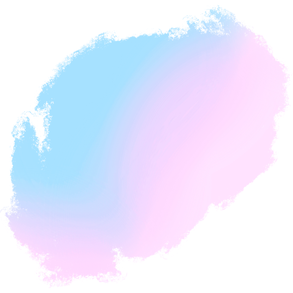 Pink Blue Gradient Brush Strokes Merging Into Textured Rugged Hand Drawn Grunge Finishes png