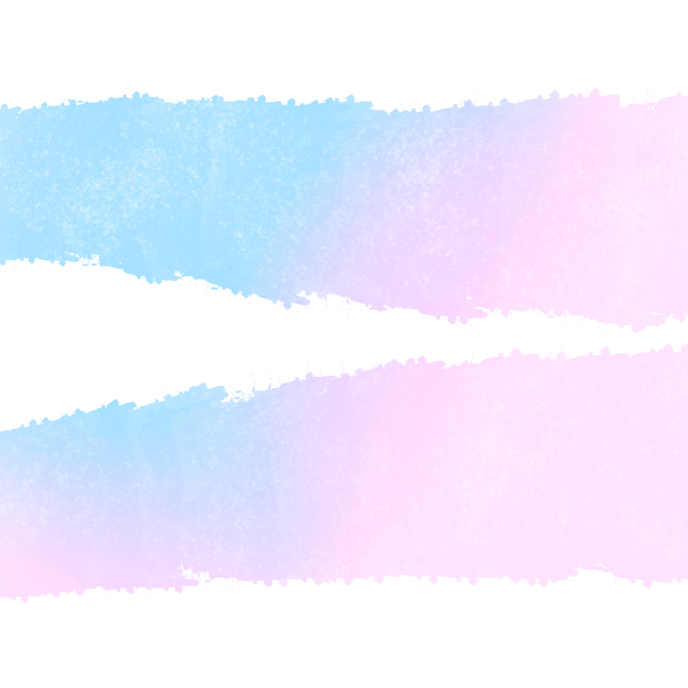 Hand Drawn Pink Blue Gradient Strokes With Rugged Textured Grunge Inspired Edges png