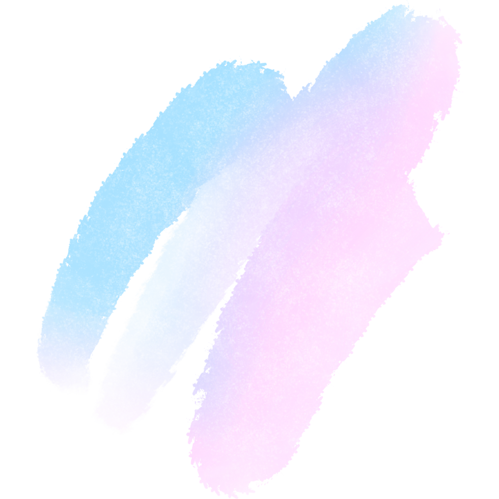 Hand Drawn Pink Blue Gradient Strokes Blending Into Rough Gritty Grunge Marks png