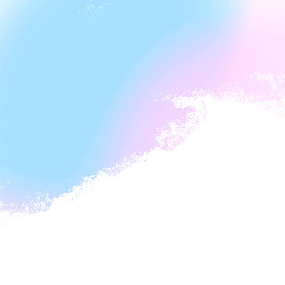 Pink Blue Gradient Brush Strokes Merging Into Rough Bold Grunge Finishes png