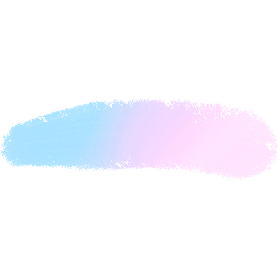 Pink Blue Gradient Brush Strokes Blending Into Rugged Rough Grunge Finishes png