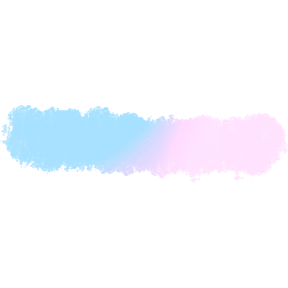 Hand Drawn Pink Blue Gradient Strokes Merging Into Textured Rough Grunge Inspired Marks png