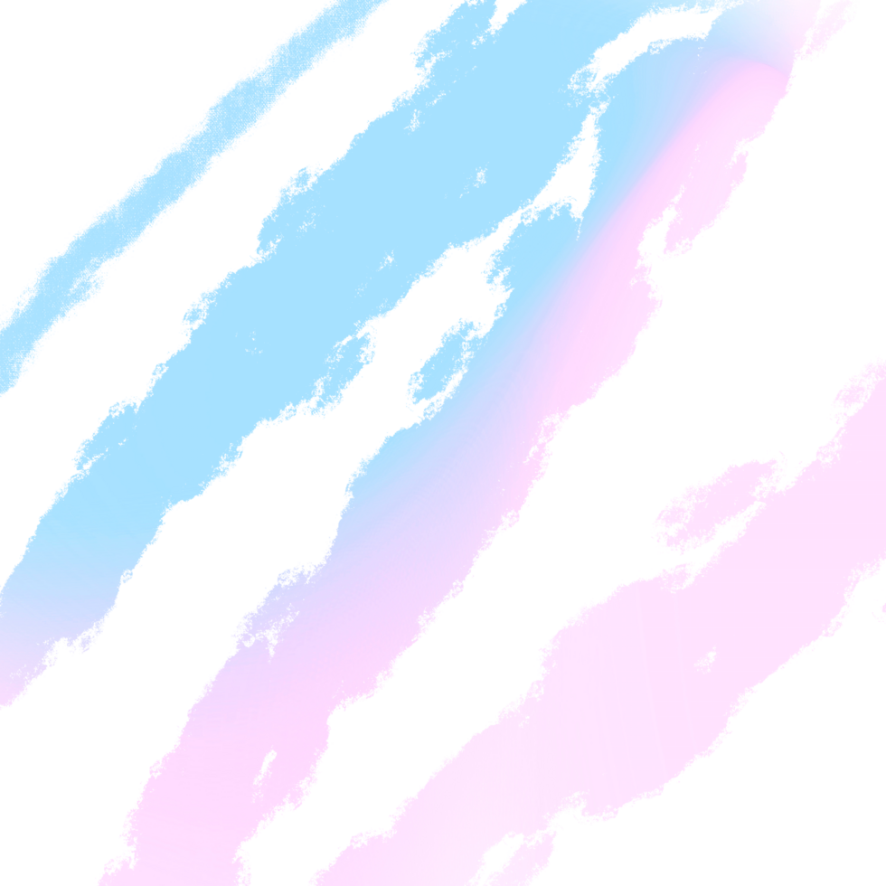 Hand Drawn Pink Blue Gradient Strokes Blending Into Rugged Rough Grunge Inspired Edges png