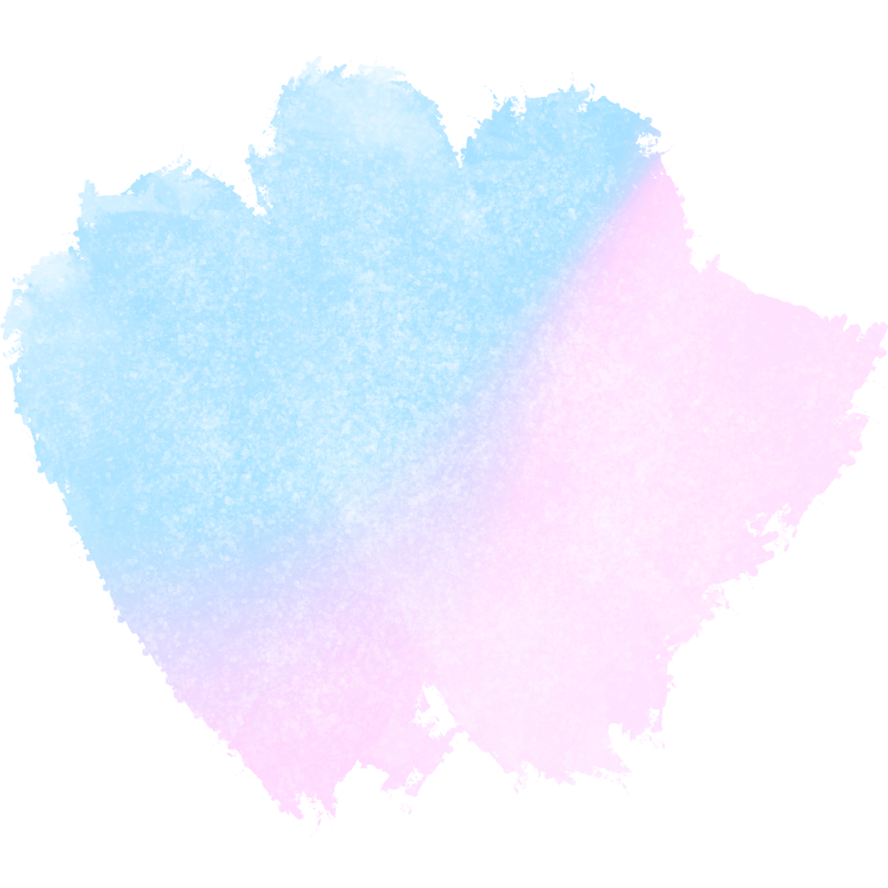 Hand Drawn Pink Blue Gradient Strokes Blending Into Rough Textured Grunge Inspired Marks png