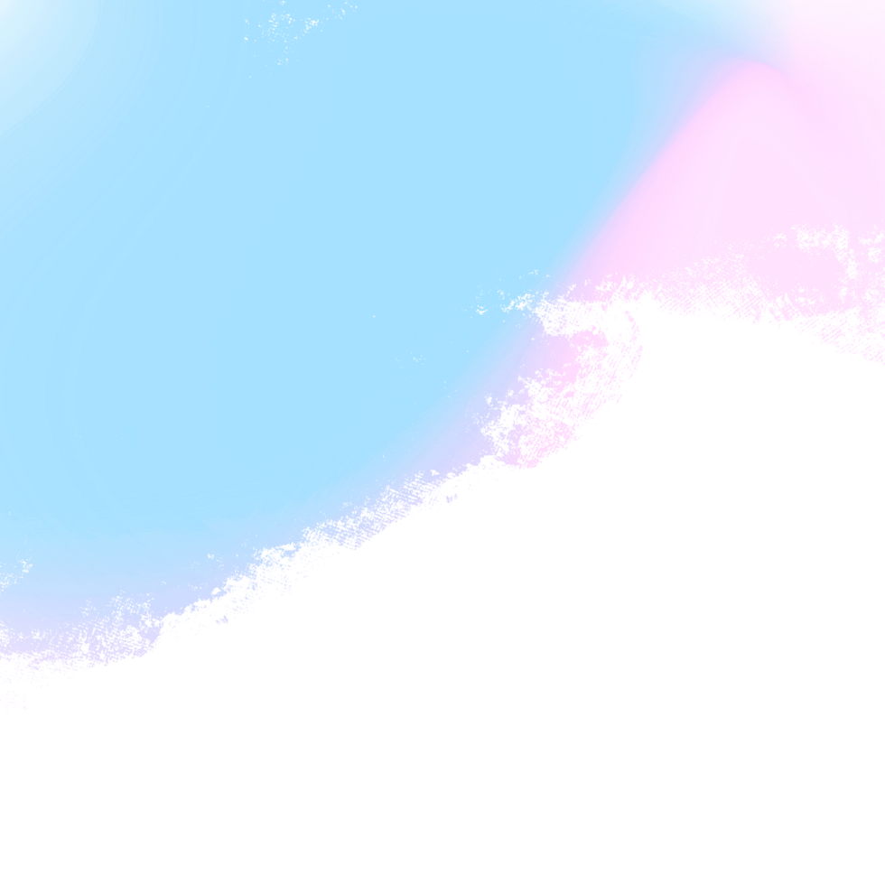 Hand Drawn Pink Blue Gradient Strokes Fading Into Textured Rugged Grunge Inspired Marks png