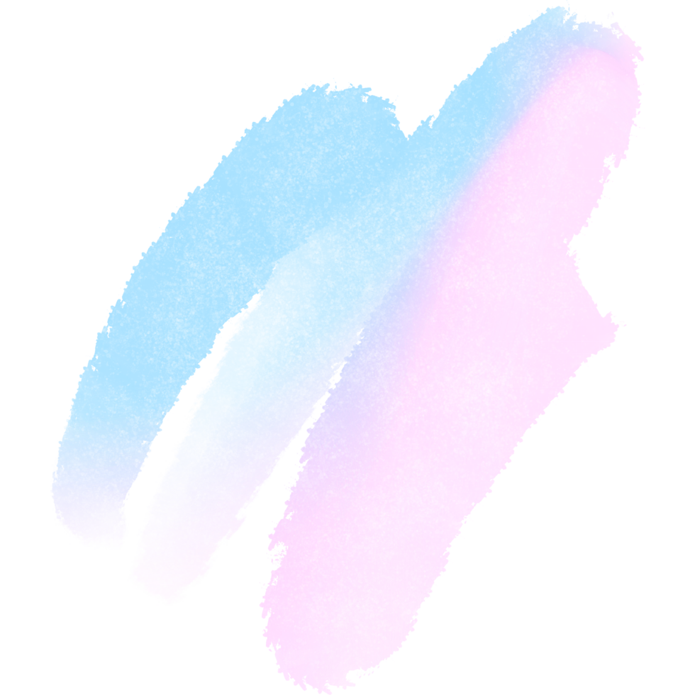 Pink Blue Gradient Brush Strokes Fading Into Rugged Bold Grunge Inspired Textures png