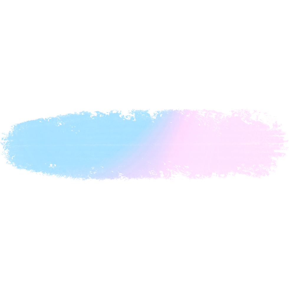 Pink Blue Gradient Brush Strokes Blending Into Textured Rough Hand Drawn Grunge Inspired Effects png