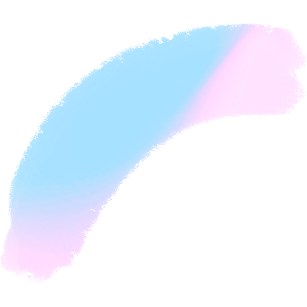 Hand Drawn Pink Blue Gradient Strokes Fading Into Rugged Bold Grunge Inspired Edges png